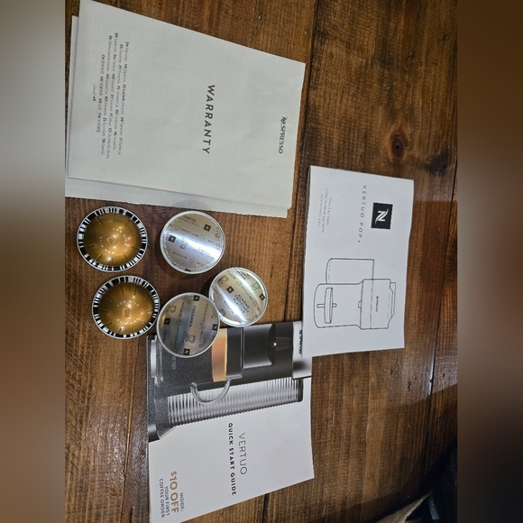 Nespresso Black Coffee Maker with Accessories - Picture 3 of 5